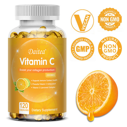 Vitamin C capsules