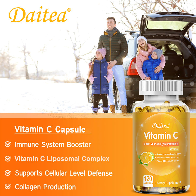 Vitamin C capsules